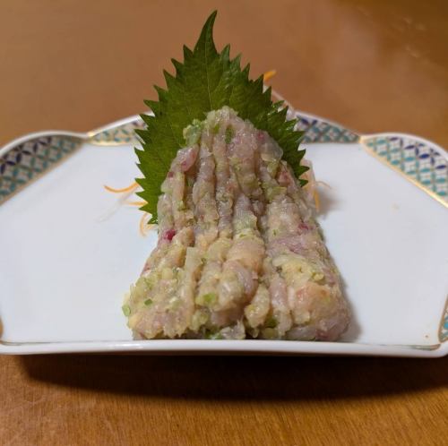 地魚のなめろう