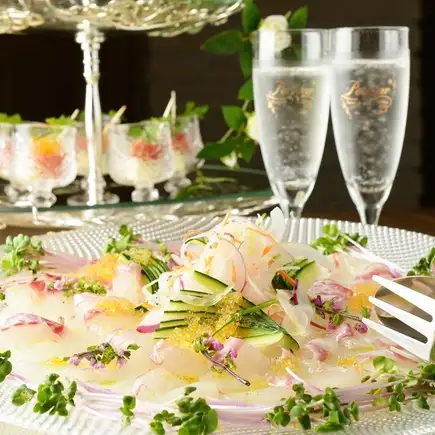 ★豪華ビュッフェの限界に挑戦!ゴージャススペイン料理★飲み放題つき★7,000円～秋冬メニュー～