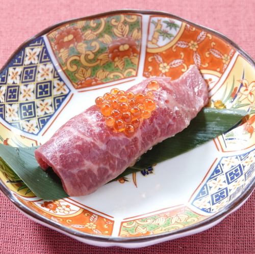 《Meat Sushi》``Marbled Wagyu Beef'' Nikura