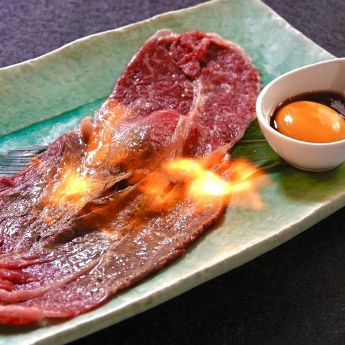 [Meat sushi] Large-sized grilled Japanese black beef
