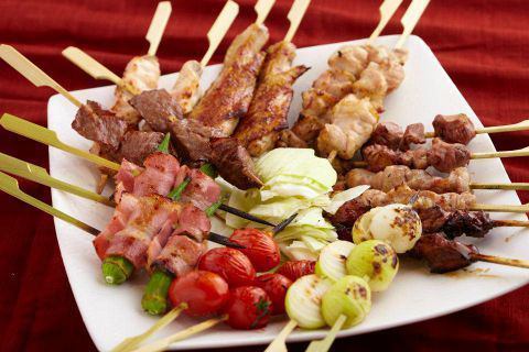 焼き鳥10本盛り合わせ