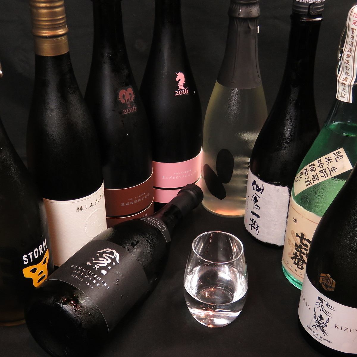 旬の日本酒をお得にご提供！銘柄はお気軽にお問い合わせください