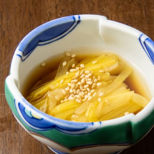 ≪岡山名物≫黄ニラおひたし