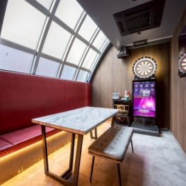 No time limit! A VIP room with karaoke and darts facilities♪ *Depending on the number of customers, we may ask you to move.Thank you for your understanding in advance.