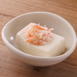 Crab cold tofu