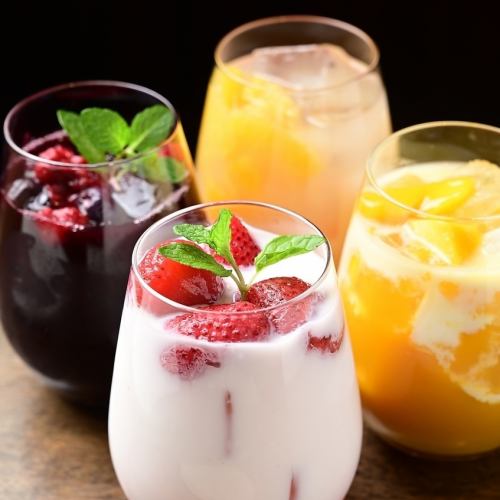 ばんざいはノンアルコールドリンクも豊富にご用意しております◎