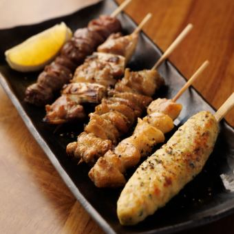 串焼き5本盛り合わせ