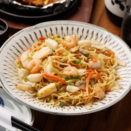 海鮮塩焼きそば