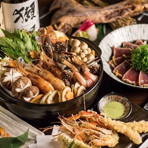 季節毎に異なる限定の料理や、コースも必見◎