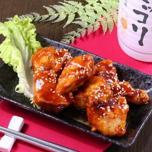 ヤンニョムチキン、唐揚げ