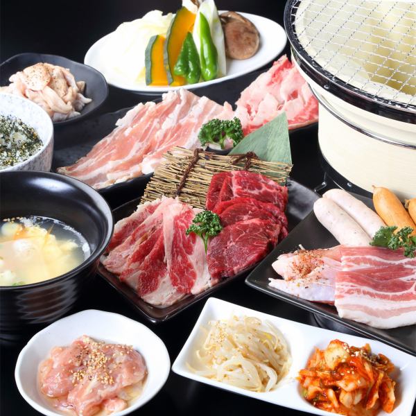 Classic all-you-can-eat yakiniku! Enjoy all-you-can-eat yakiniku at a reasonable price☆