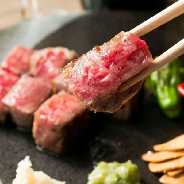 A5 rank finest Japanese beef steak
