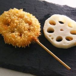 レンコンののり塩チーズ