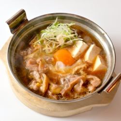 묘미 친닭의 부모와 자식 스키 조림