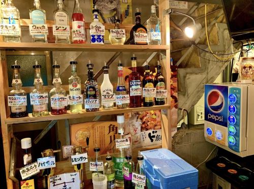 히로시마 술집.셀프 음료 음료 무제한!!