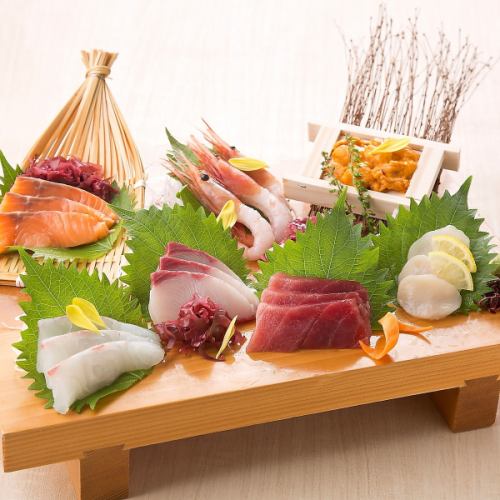 鮮度抜群☆海鮮コース料理が飲み放題付きでお得です！