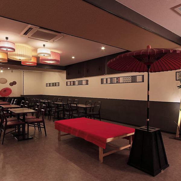 [Perfect for anniversaries and special occasions!] The Japanese-style interior has a relaxed atmosphere, allowing you to relax and enjoy your food and drinks without worrying about time.How about having a meal with your special someone or on an anniversary?