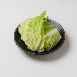 Chinese cabbage additional menu