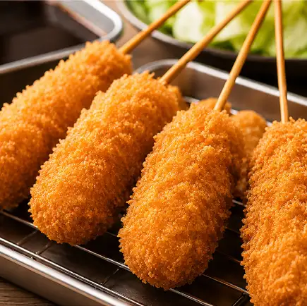 【Osaka Specialty】Kushikatsu Set/【大阪グルメ】串カツ盛り合わせ(10本)