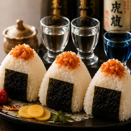 【Osaka Specialty】Onigiri Making & Sake Tasting Experience/おにぎり作り&日本酒飲み比べ