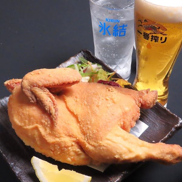 皮まで愛して。新潟のご当地グルメ【地鶏の半身揚げ】