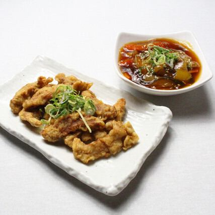 タンスユック（韓国風酢豚）