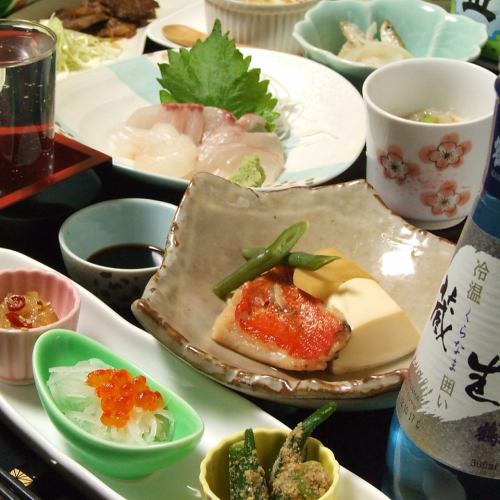 High-quality kaiseki for your dinner party...