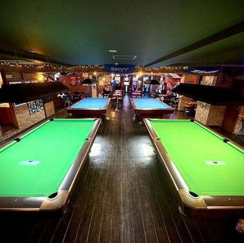 ビリヤード4台☆