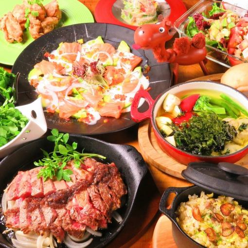 【僅限11月!超值!無限暢吃暢飲套餐】包含雞排等70種美食 + 120分鐘無限暢飲 ⇒ 2,680日元