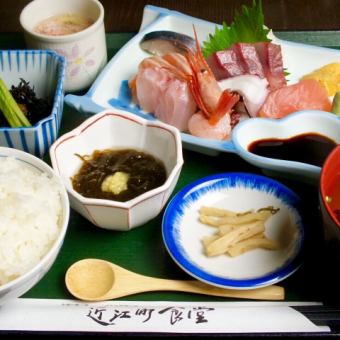 [Our popular menu item♪] Omicho set meal with 7 dishes, 2,080 yen (tax included)