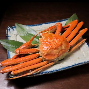 [Recommended for tourists♪] 8-course meal with Kano crab, 90-minute all-you-can-drink course ⇒ 12,000 yen (tax included)