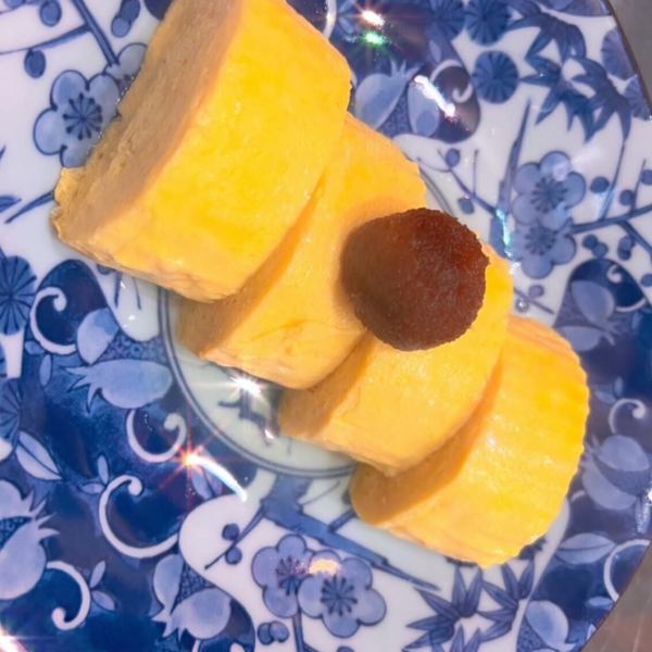【当店人気メニュー】京都産の玉子「濃厚」を贅沢に使用した出汁巻き玉子♪