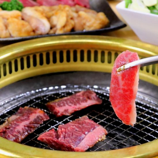 Very popular !! Full of exquisite meat, including the rare part of the special Zabuton ★
