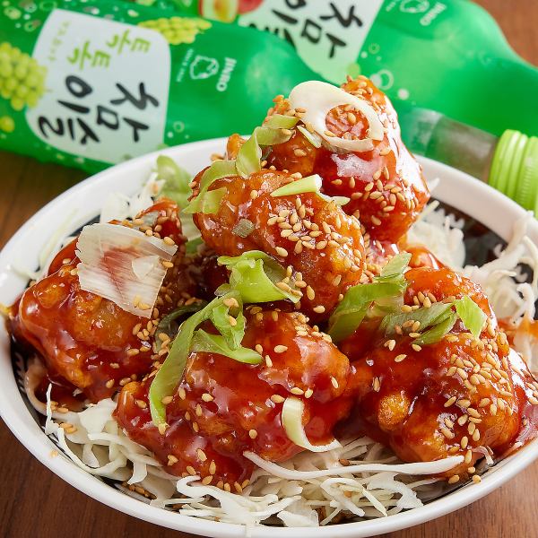 [Addictively sweet and spicy] Yangnyeom Chicken (6 pieces) / 1,178 yen (tax included)