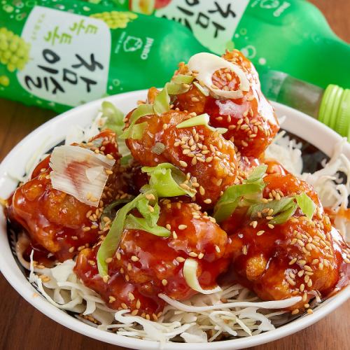 [Addictively sweet and spicy] Yangnyeom Chicken (6 pieces) / 1,178 yen (tax included)