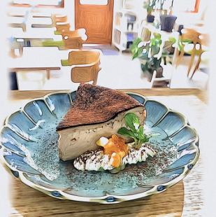 ジャンドゥーヤのバスクチーズケーキ