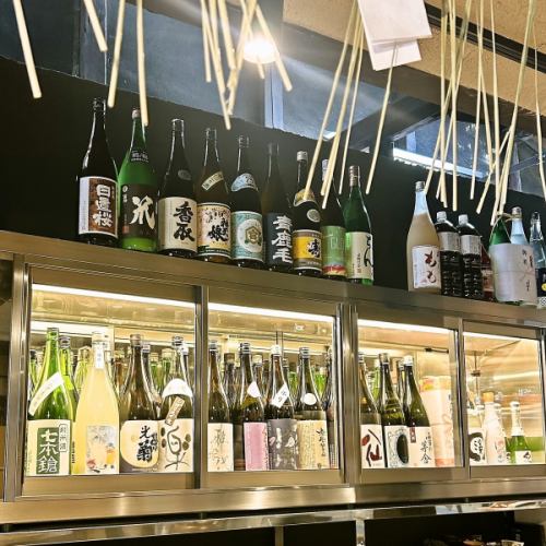 日替わりのおでんと日本酒