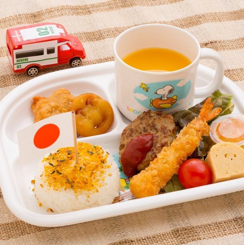 We also have a children's lunch set♪ Please relax in our spacious space.