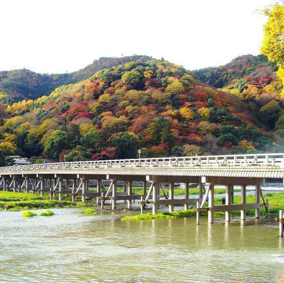 從渡月橋步行1分鐘！在嵐山享受京都的豆腐，蕎麥麵和甜味★