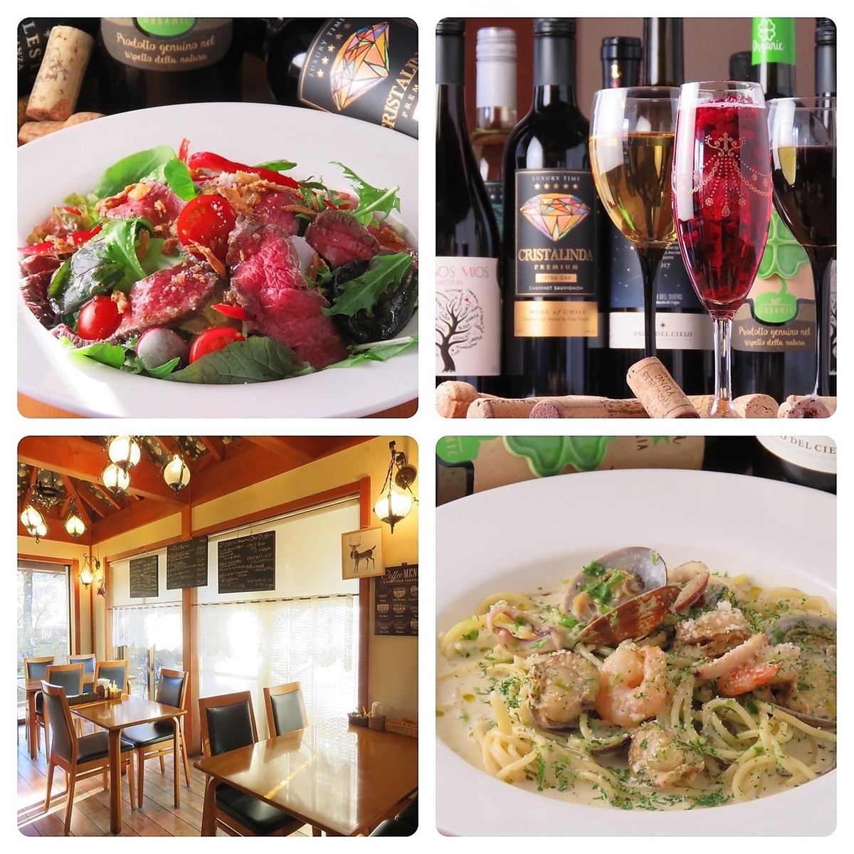 Italian with plenty of fresh fish from Numazu and vegetables sent directly from farmers ★