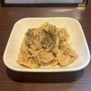 ナンコツのペペロンチーノ