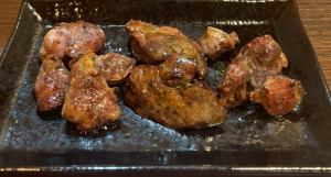 内臓の炭火焼き