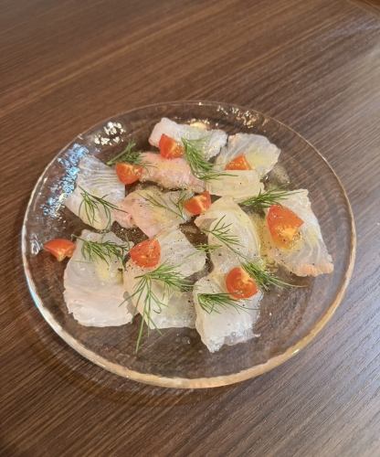 本日のカルパッチョ