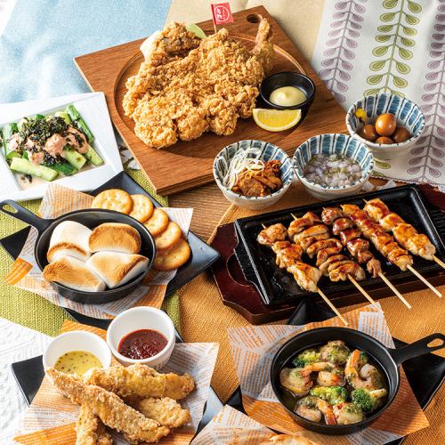 【コスパ抜群！ザ・イザカヤ定番】お刺身も焼き鳥も！