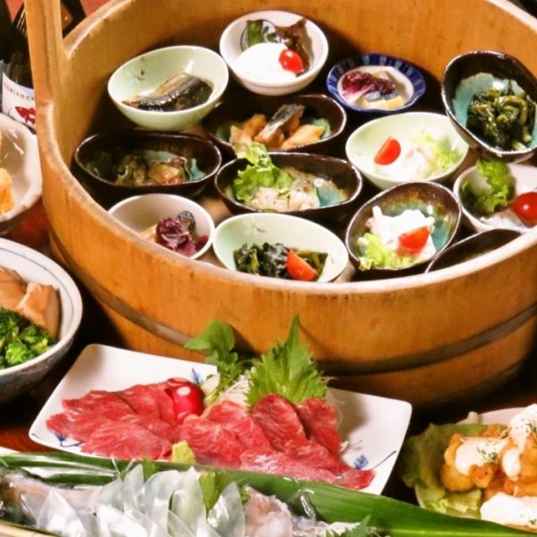 You can choose your favorite small bowl for the appetizer of courses and courses ♪