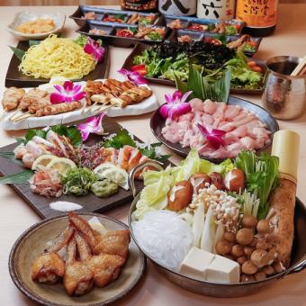 【2h飲み放題付き】【冬葵コース】鶏白湯鍋や手羽餃子、極みむねたたきなど全11品6000円(税込)