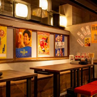 Even for small gatherings, you can relax in a private room with digging seats ♪ You can relax and enjoy food and sake in a cozy space ☆