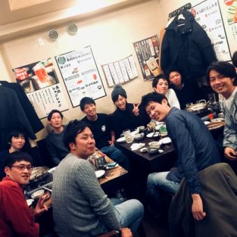 A private banquet for 20 to 30 people is possible! A wonderful banquet full of smiles at our shop ♪