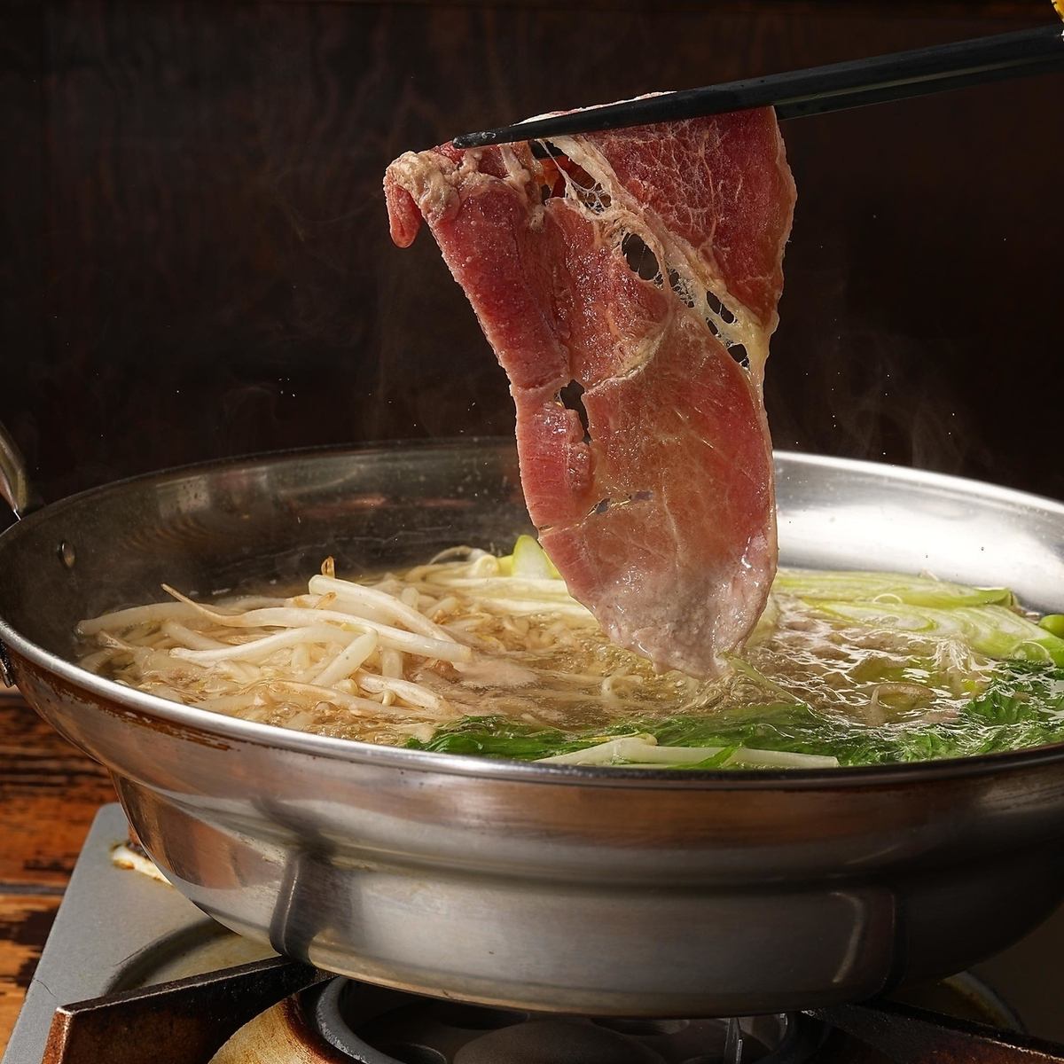 「立川×馬肉」なら馬肉専門店の馬鹿うまで!!厳選馬肉しゃぶしゃぶも大好評♪