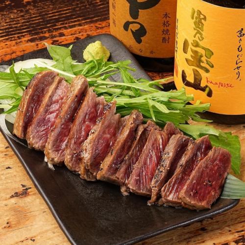 馬肉のステーキ♪